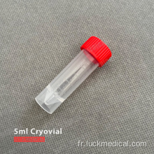 Thread externe cryotube 5 ml